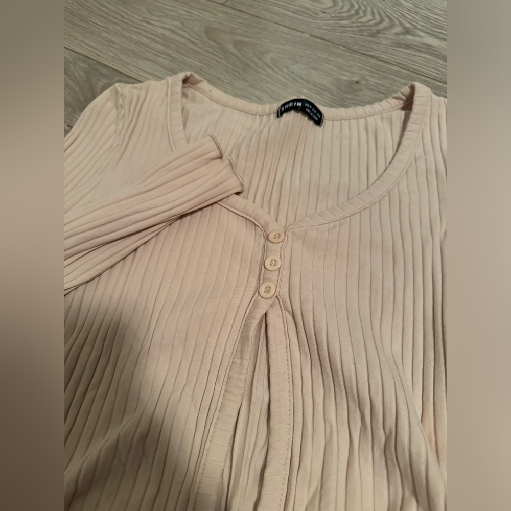 Nude Long sleeve Shirt